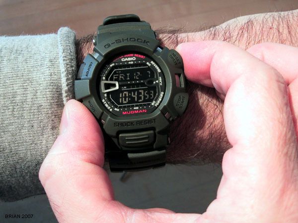 g shock mud man