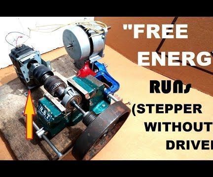 DIY guide for Running a Stepper Motor at Full Efficiency Without a Driver Circuit: with step-by-step instructions