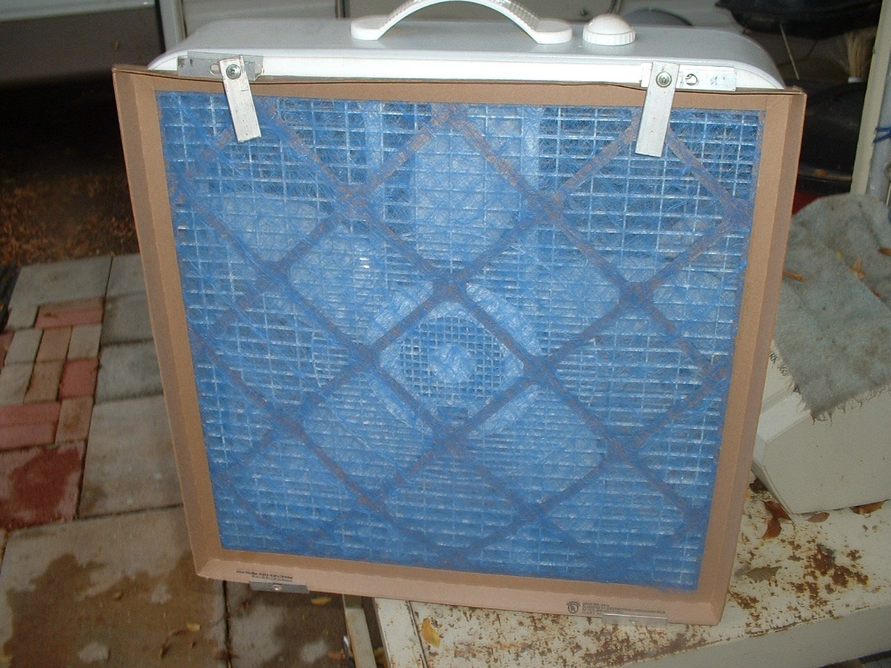 20x20 Fan With Air Filter. 7 Steps Instructables