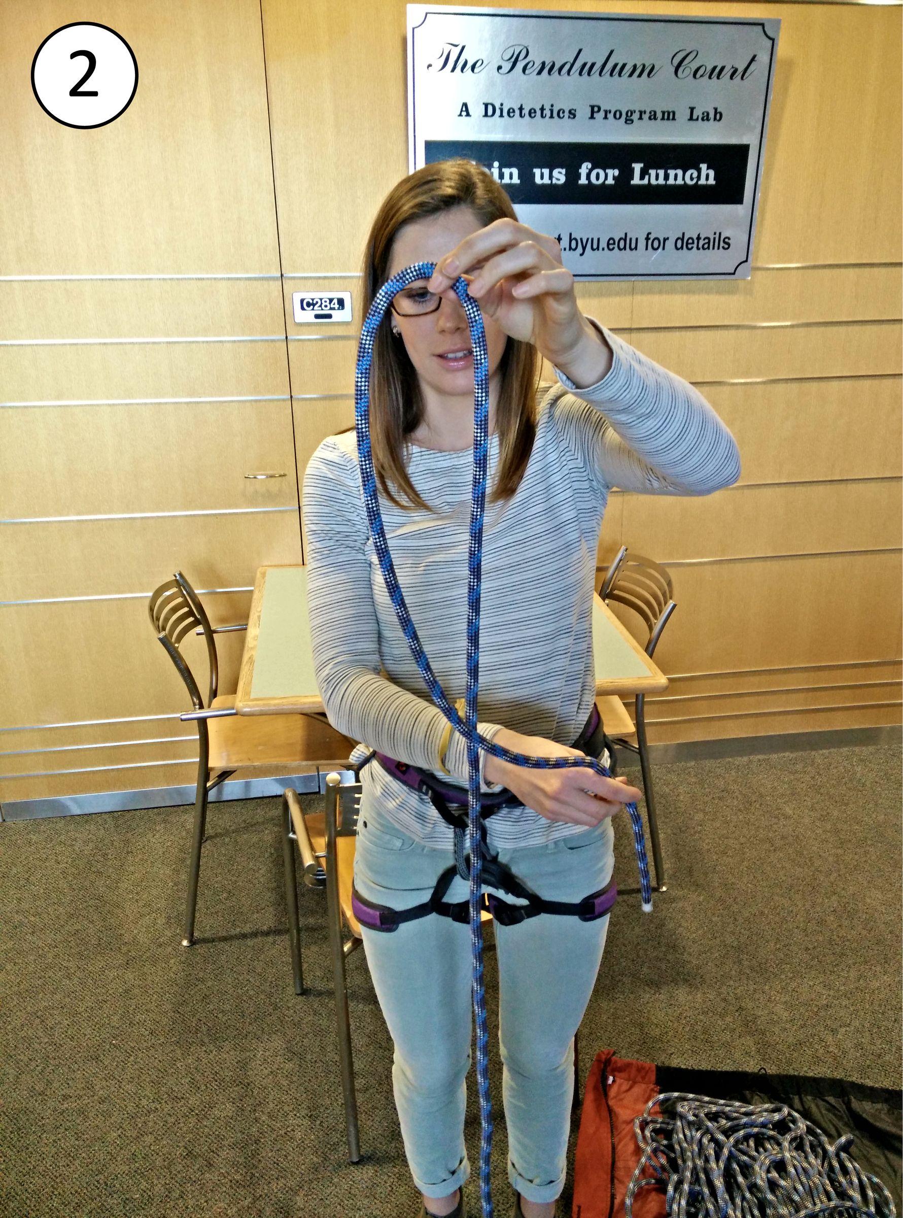 How to Tie Into a Climbing Harness 7 Steps Instructables