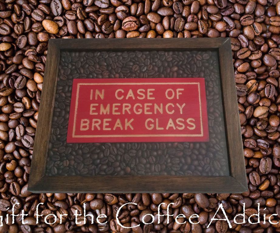 DIY guide for Gift for Coffee Addicts | How to Make a Shadow Box with step-by-step instructions