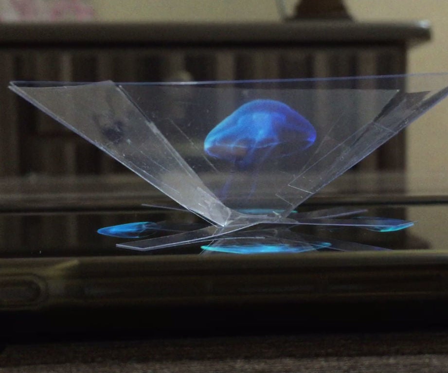 Make a 3D Projector & Learn How to Turn Any Video Into a Hologram 4