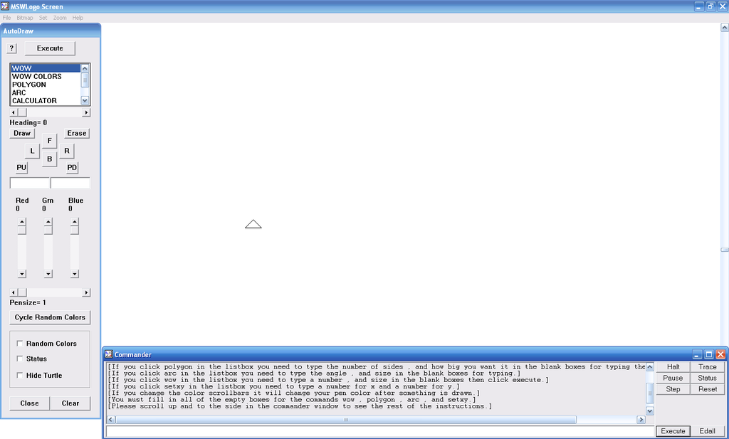 How To Program Using Msw Logo 6 Steps Instructables
