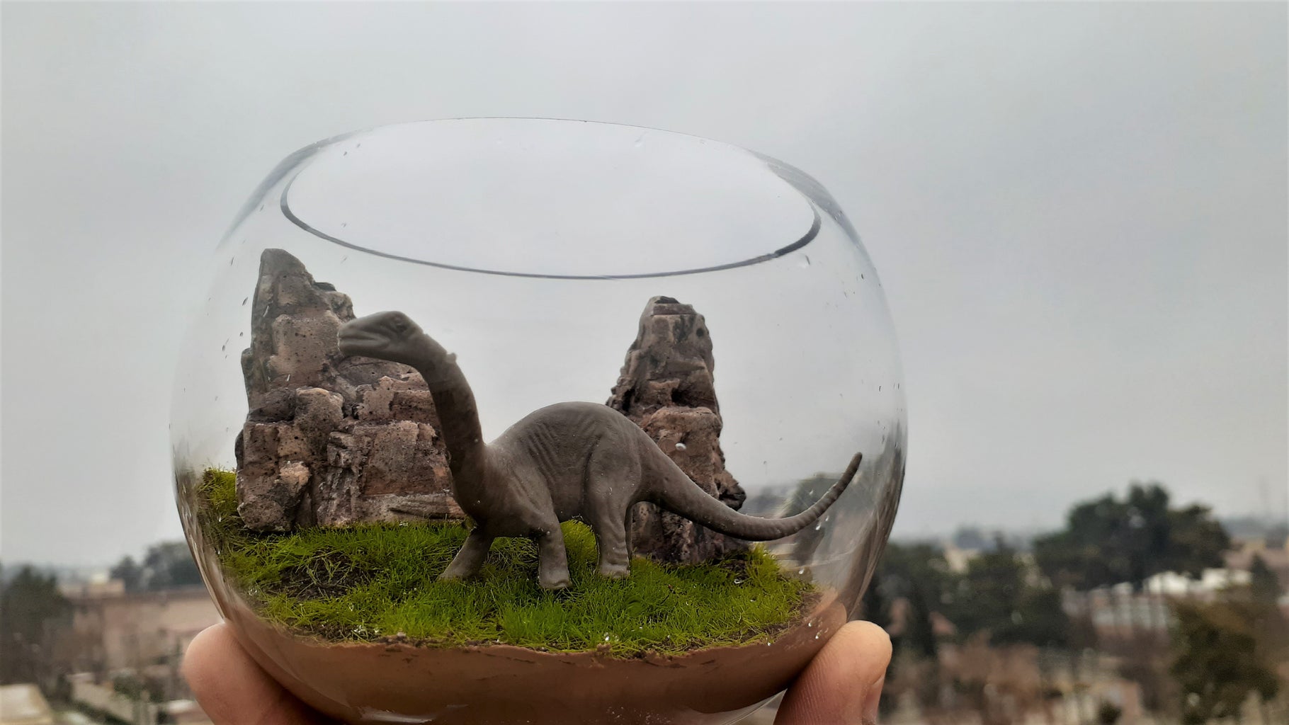 How to make a dinosaur landscape