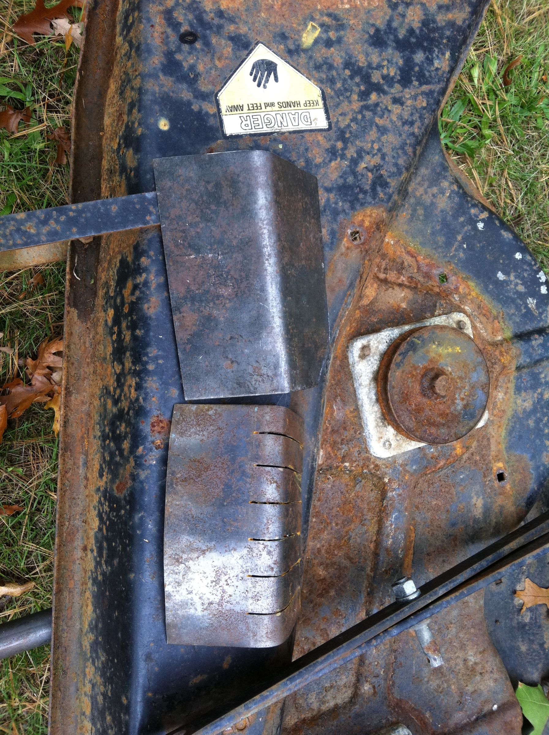 How to Patch a Rusted Lawn Mower Deck 6 Steps (with Pictures