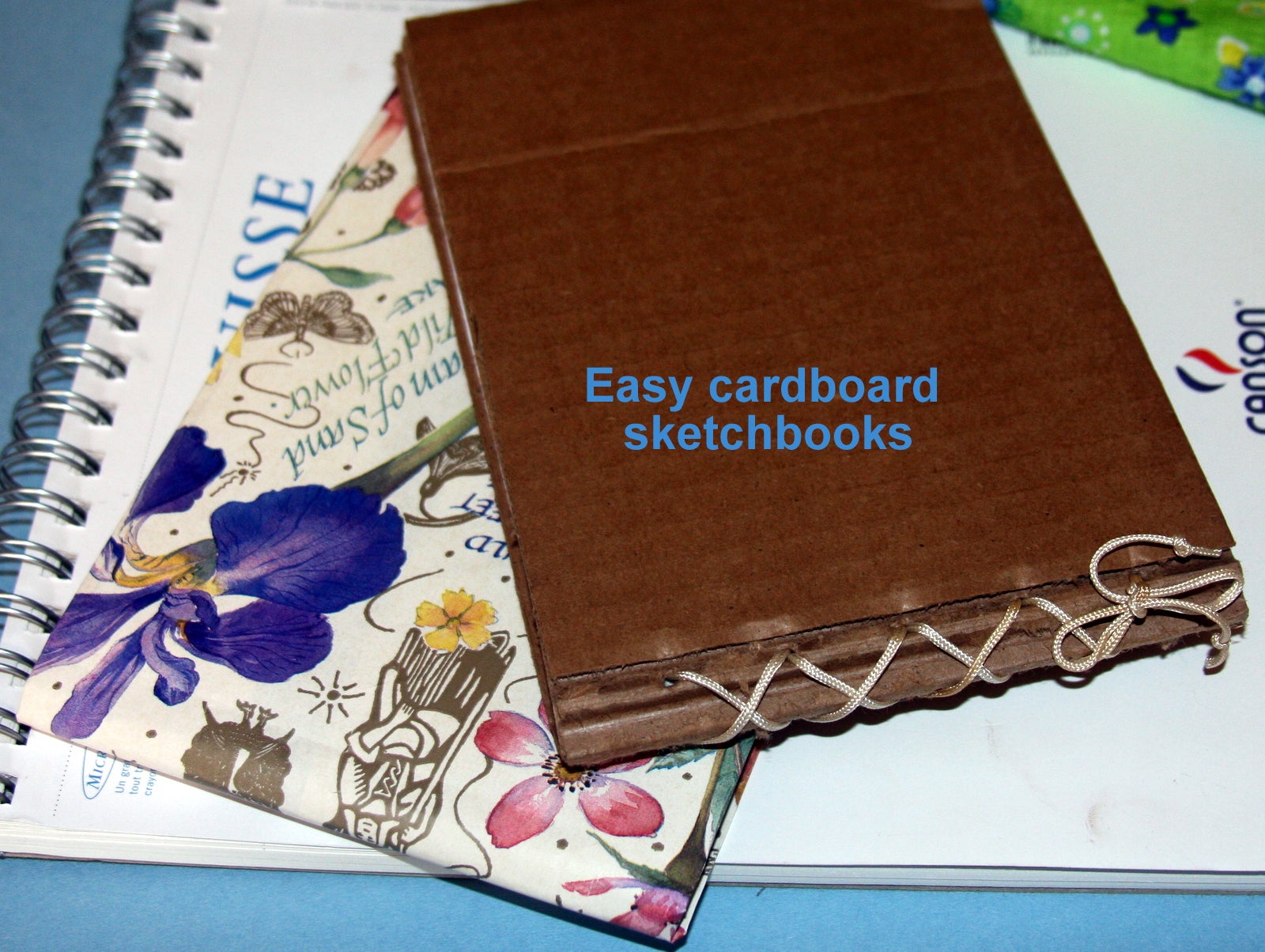 Easy Cardboard Sketchbook 3 Steps (with Pictures) Instructables