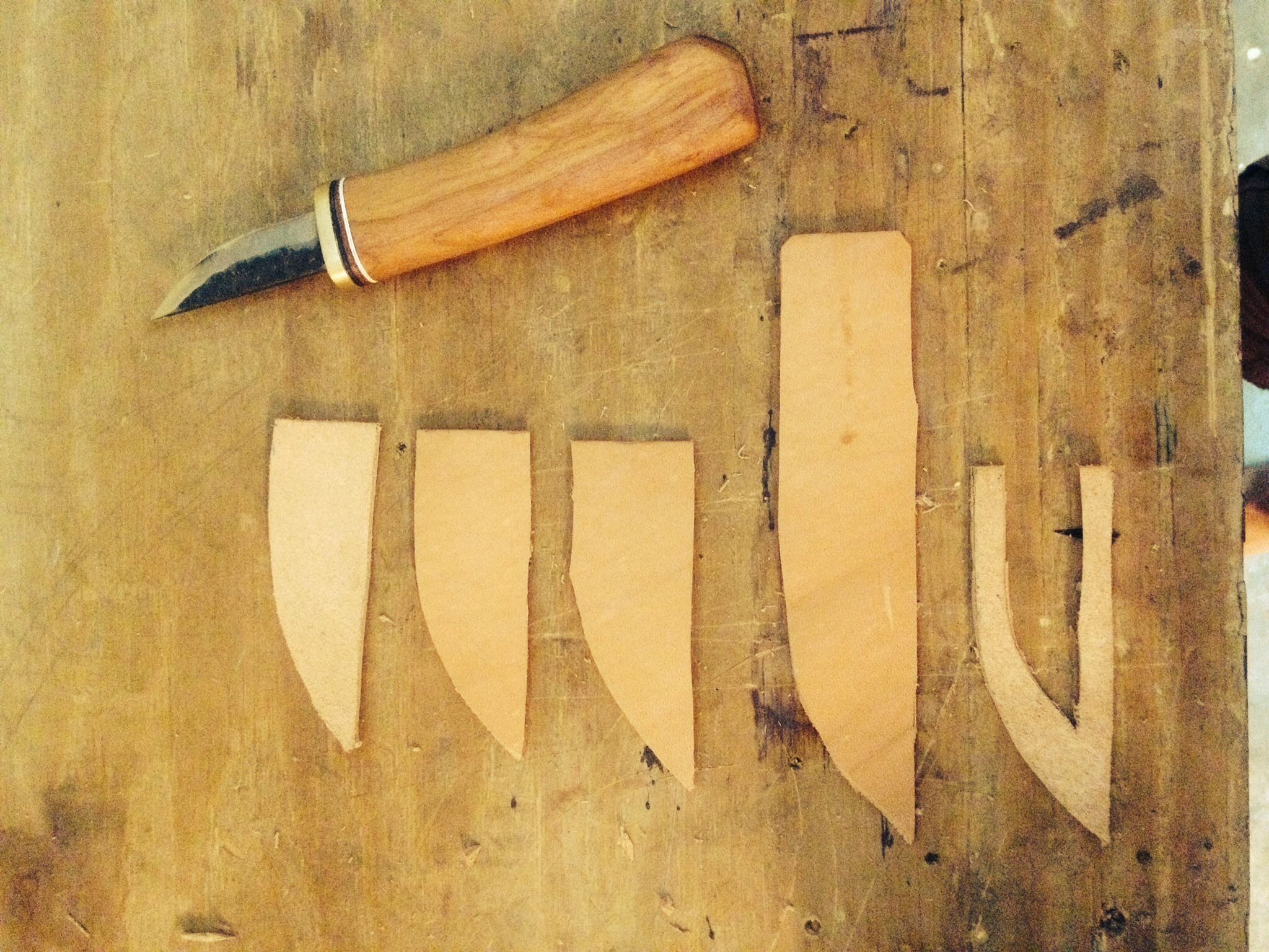 Make an Easy Leather Knife Sheath 11 Steps Instructables