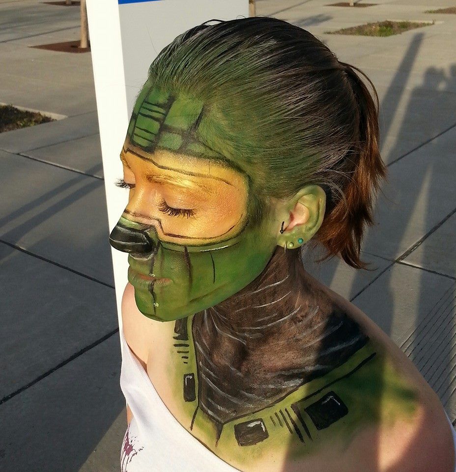 Master Chief! Makeup Transformation. - Instructables