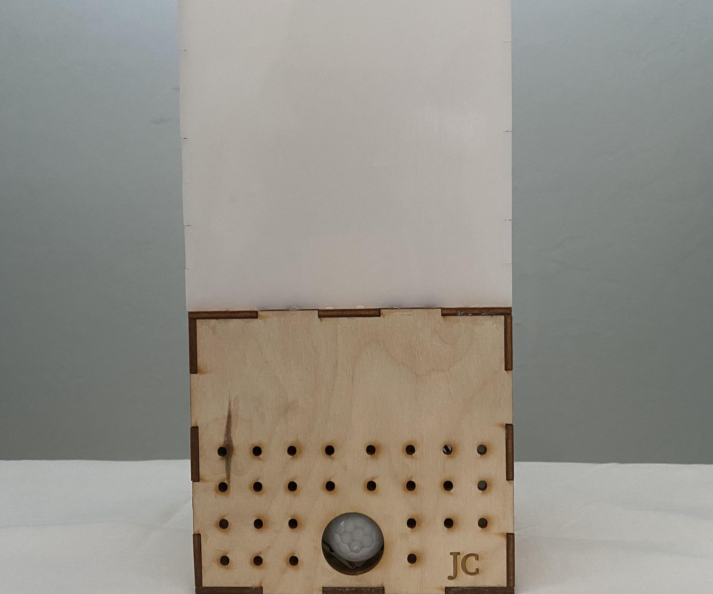 Smart Home Assistant With Motion Sensed Lamp and Temperature/Humidity Sensor