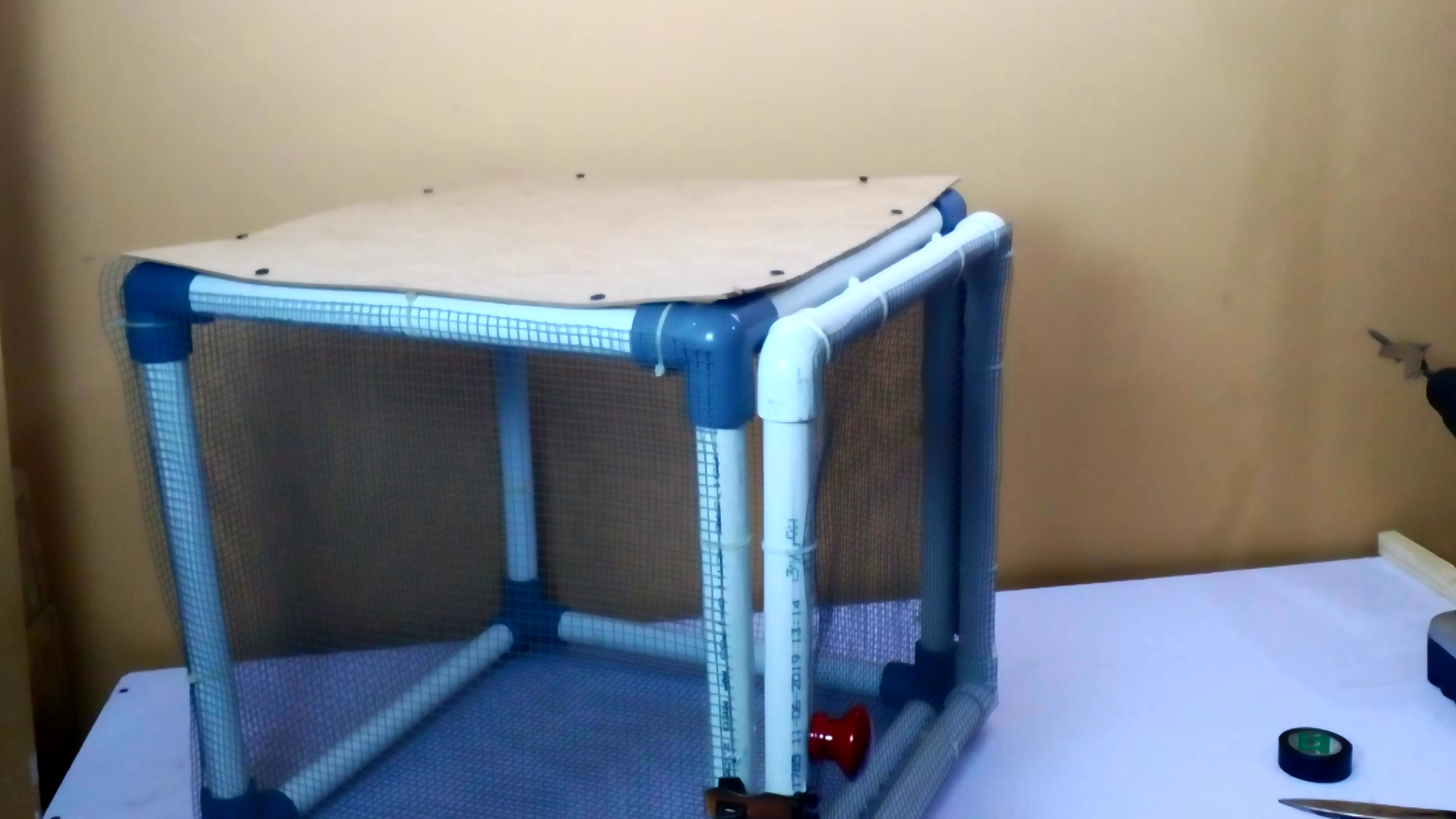 Make Pvc Pipe Cage Pvc Projects 5 Steps Instructables