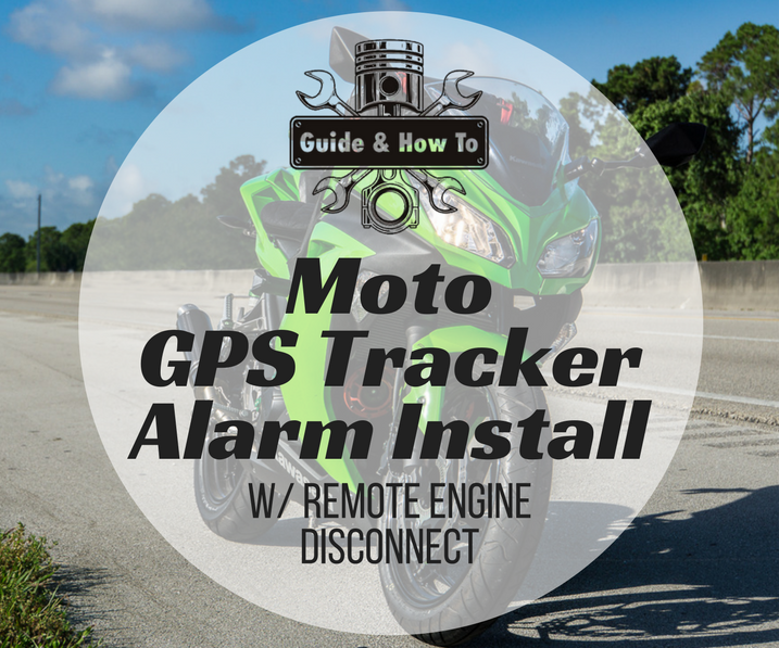 DIY Motorcycle GPS Tracker Install With Remote Engine Disconnect 14
