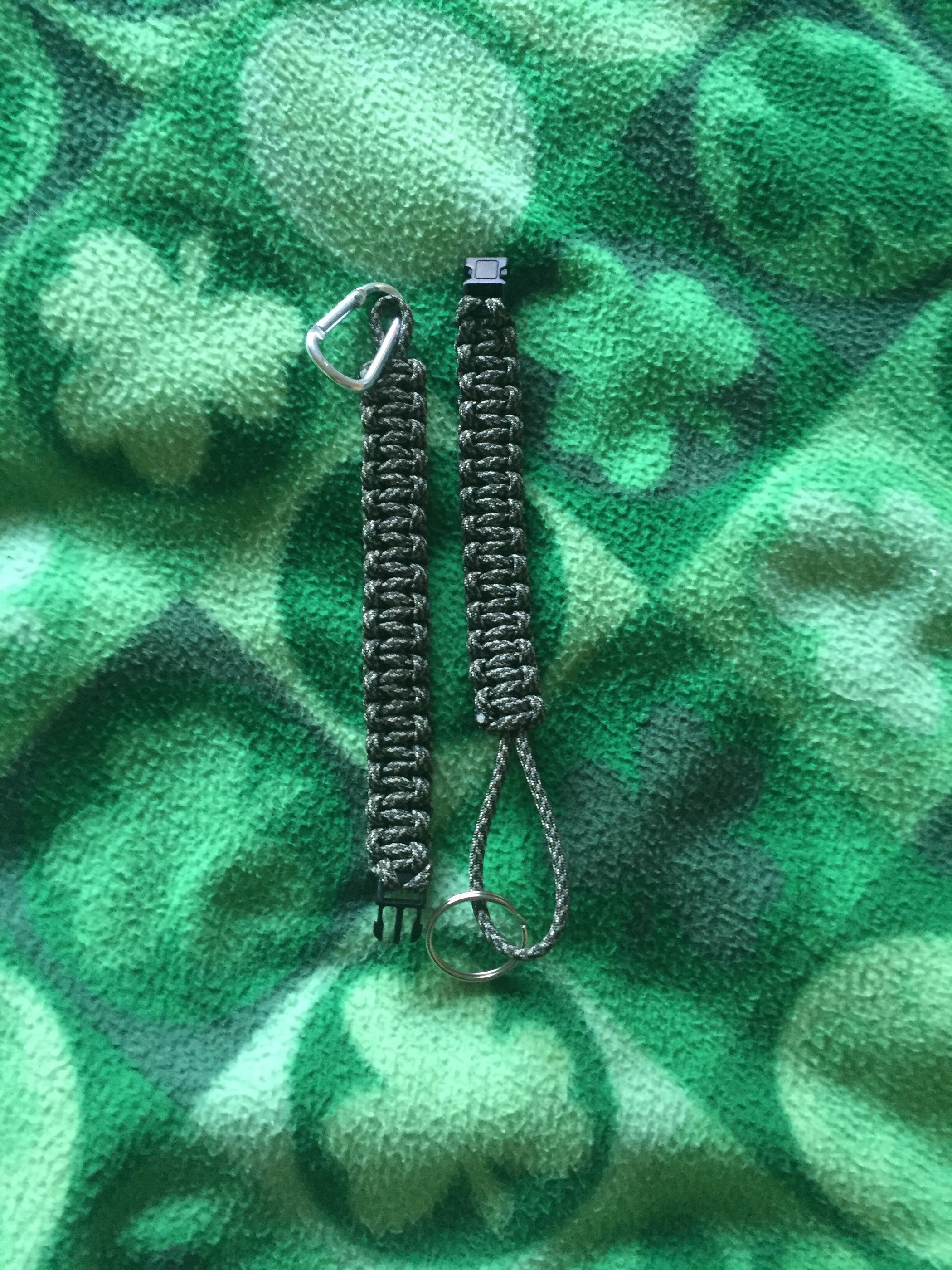 2 Piece Paracord Key Chain 4 Steps (with Pictures) Instructables