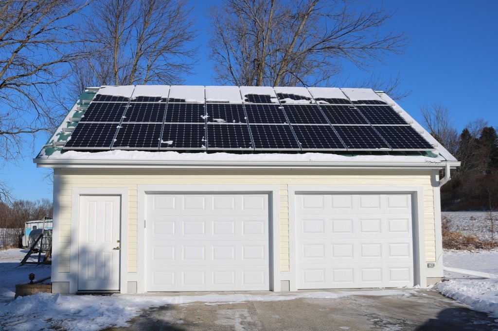 Diy Solar Garage 14 Steps With Pictures Instructables Diy Solar Garage 14 Steps With, Garage Solar Power