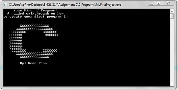 Your First Program In C 7 Steps Instructables
