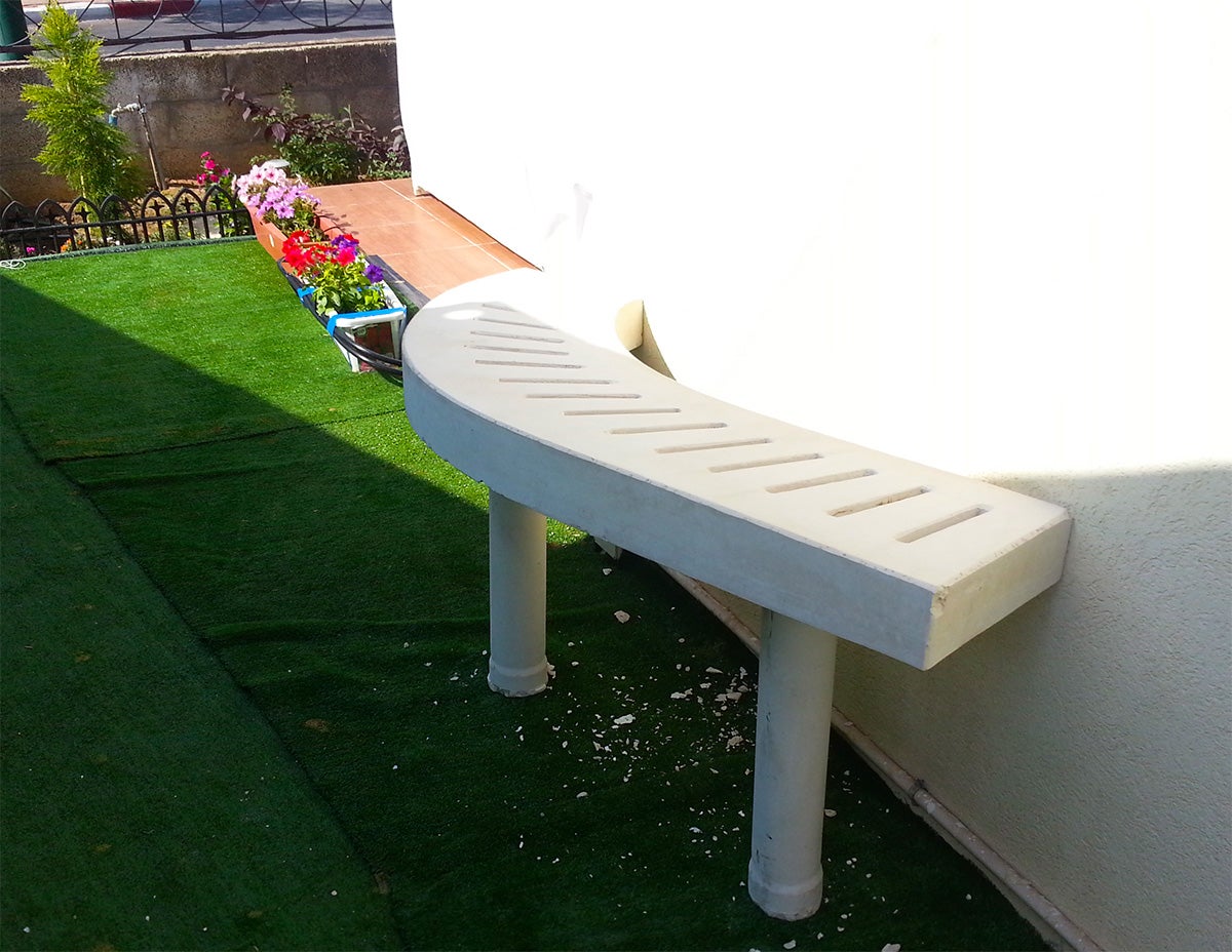 Curved Concrete Bench 13 Steps (with Pictures) Instructables