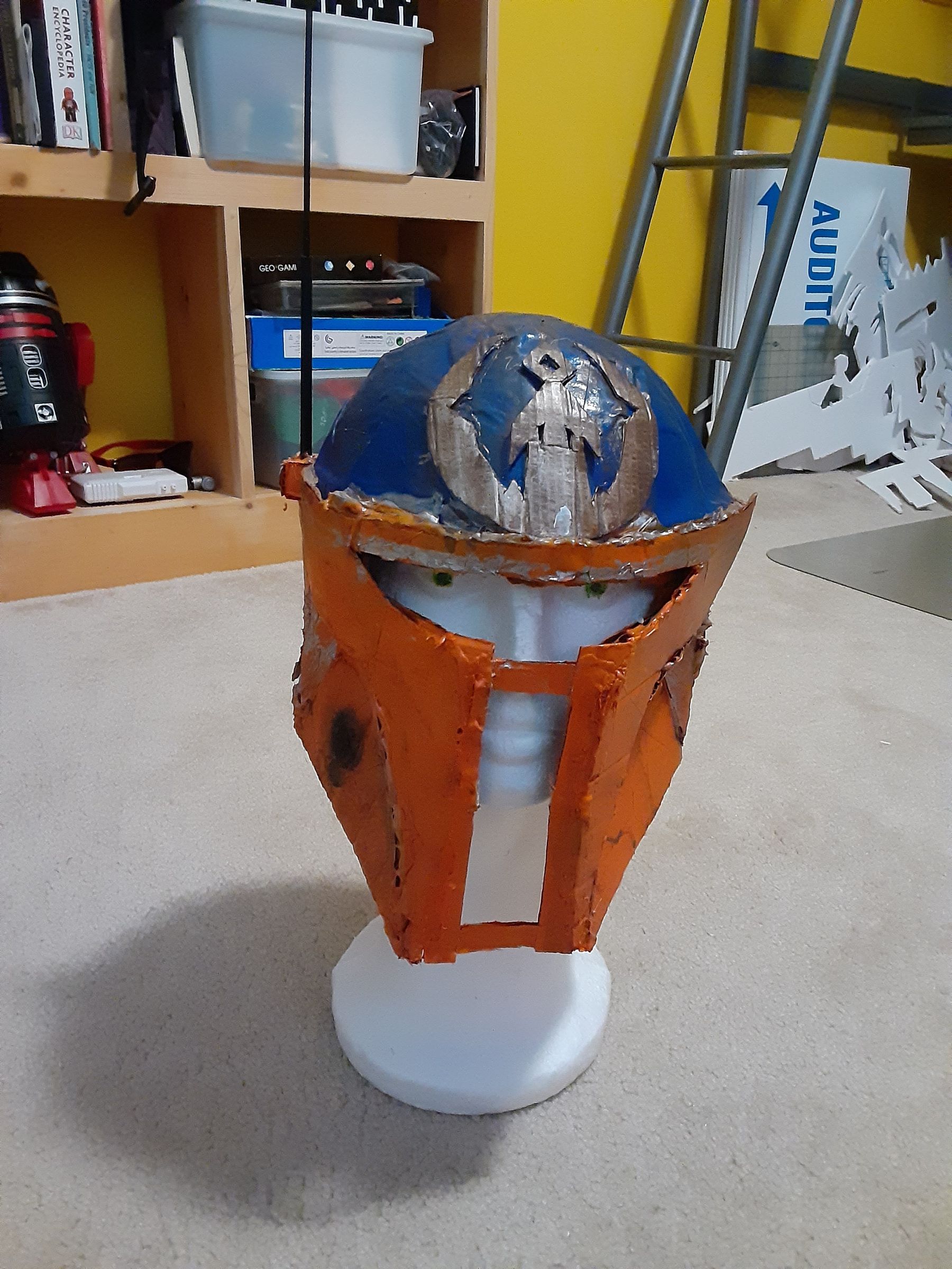 How to Make a Cardboard Costume Helmet