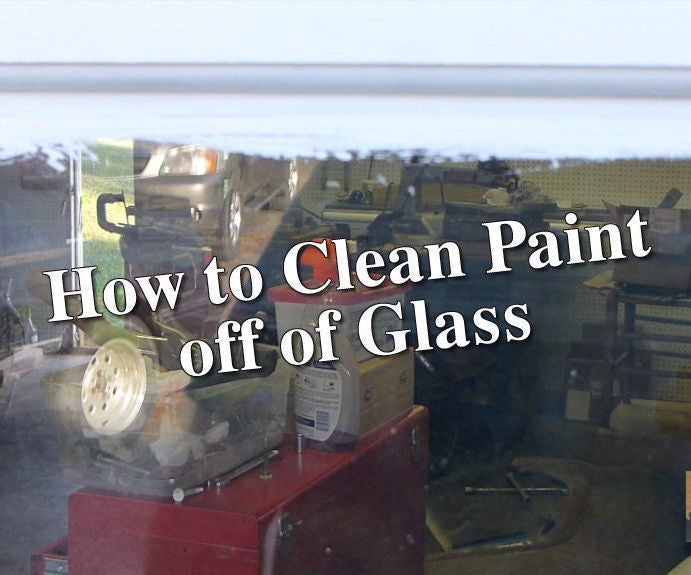 Clean Paint Off of Glass Windows 3 Steps (with Pictures) Instructables
