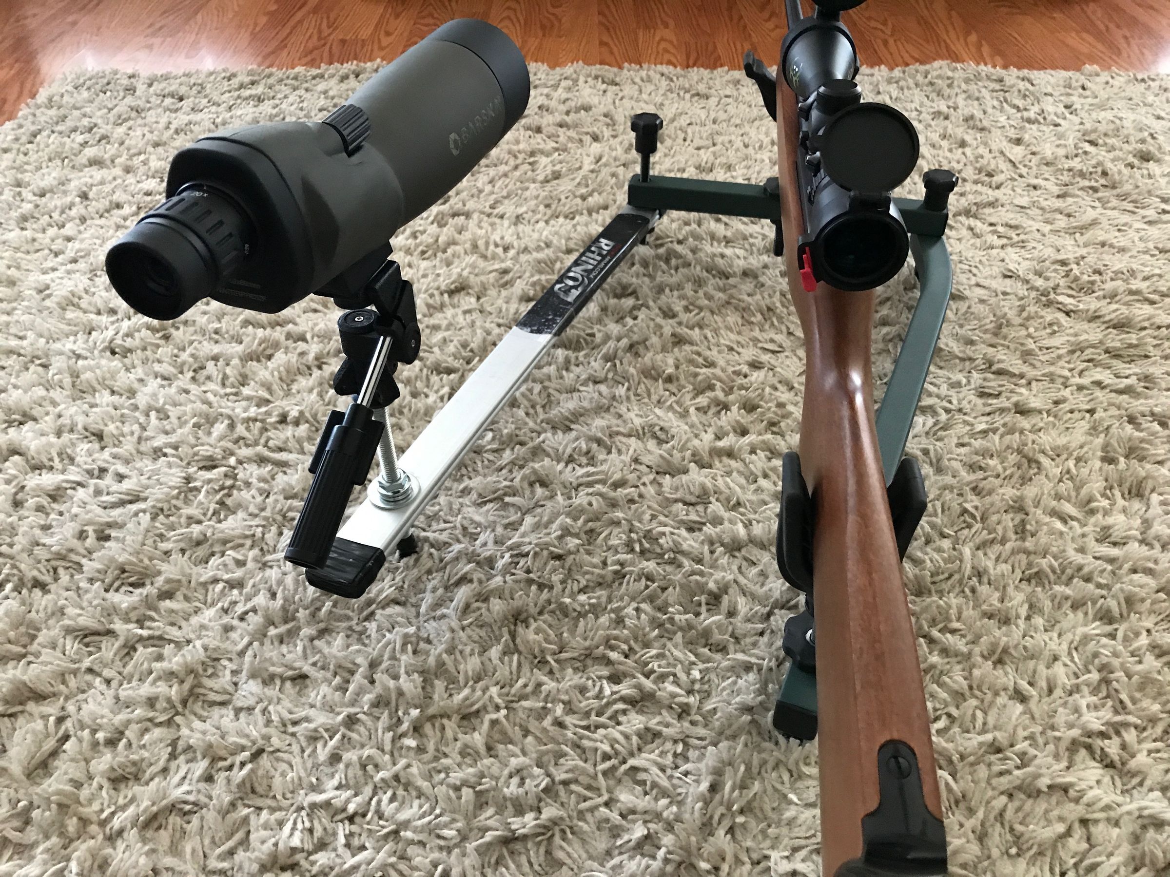 DIY Shooting (gun) Rest With Spotting Scope 4 Steps Instructables