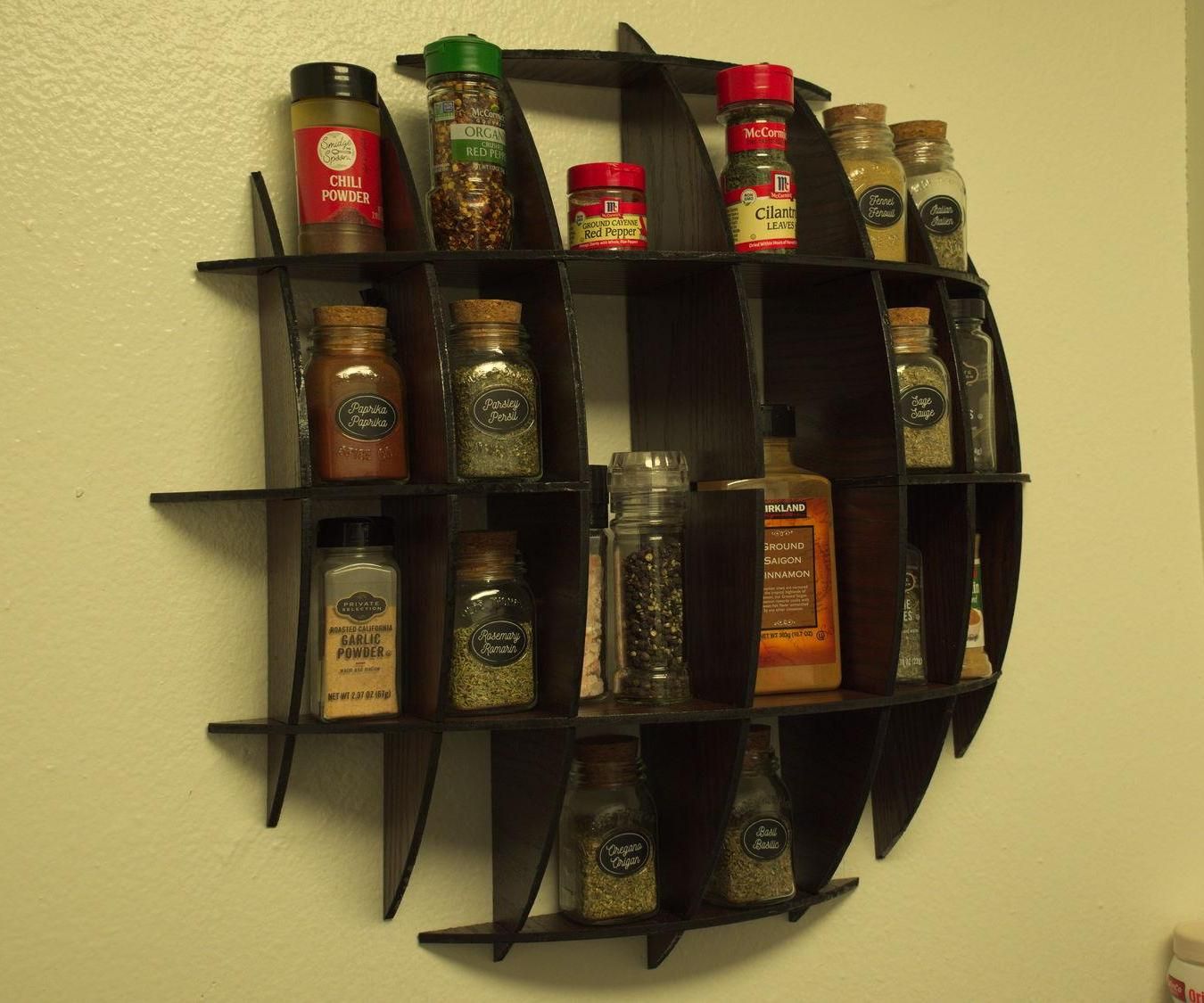 Massironi Shelf - Spice Jar Sized