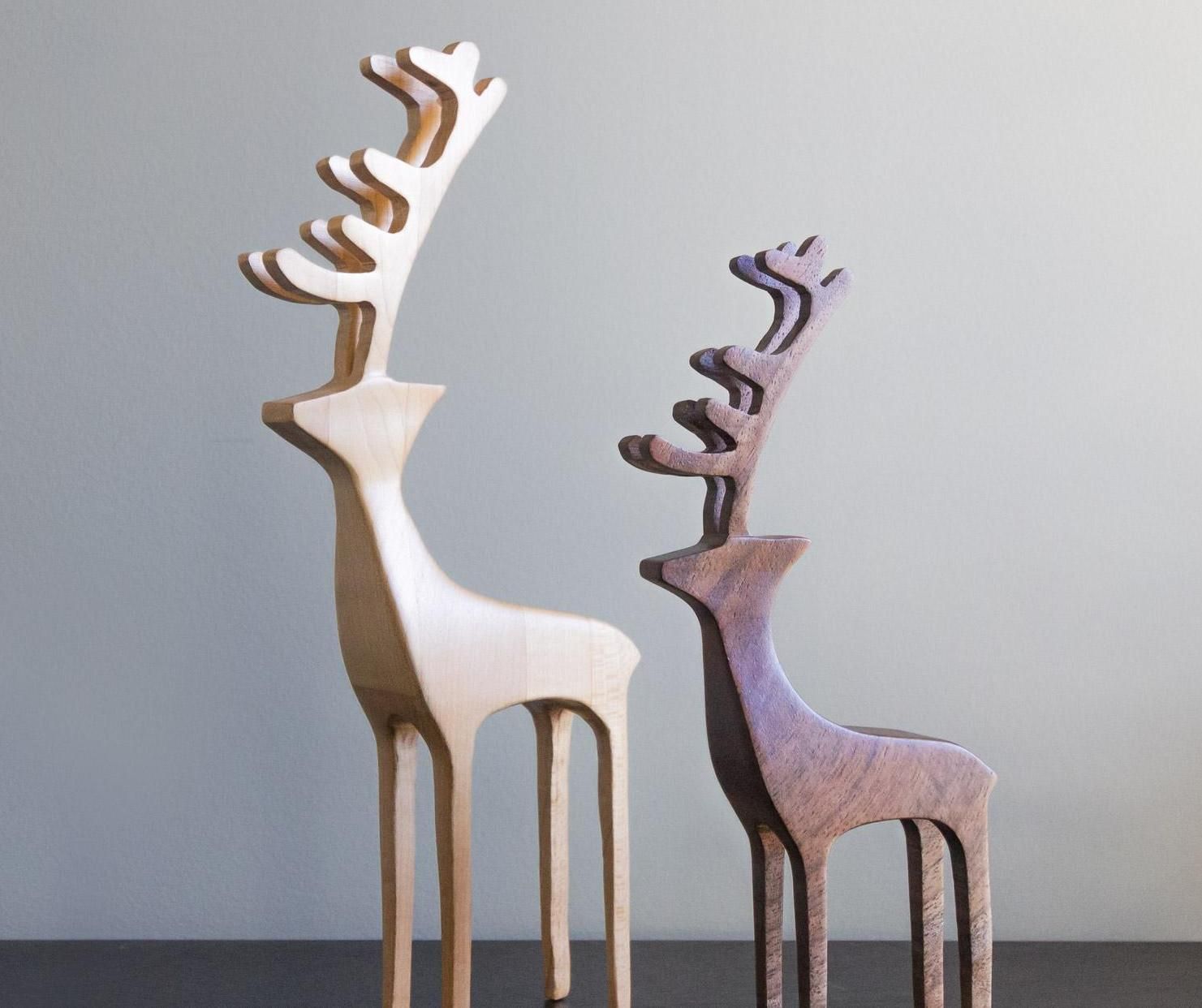 A Modern Bandsaw Reindeer 8 Steps (with Pictures) Instructables