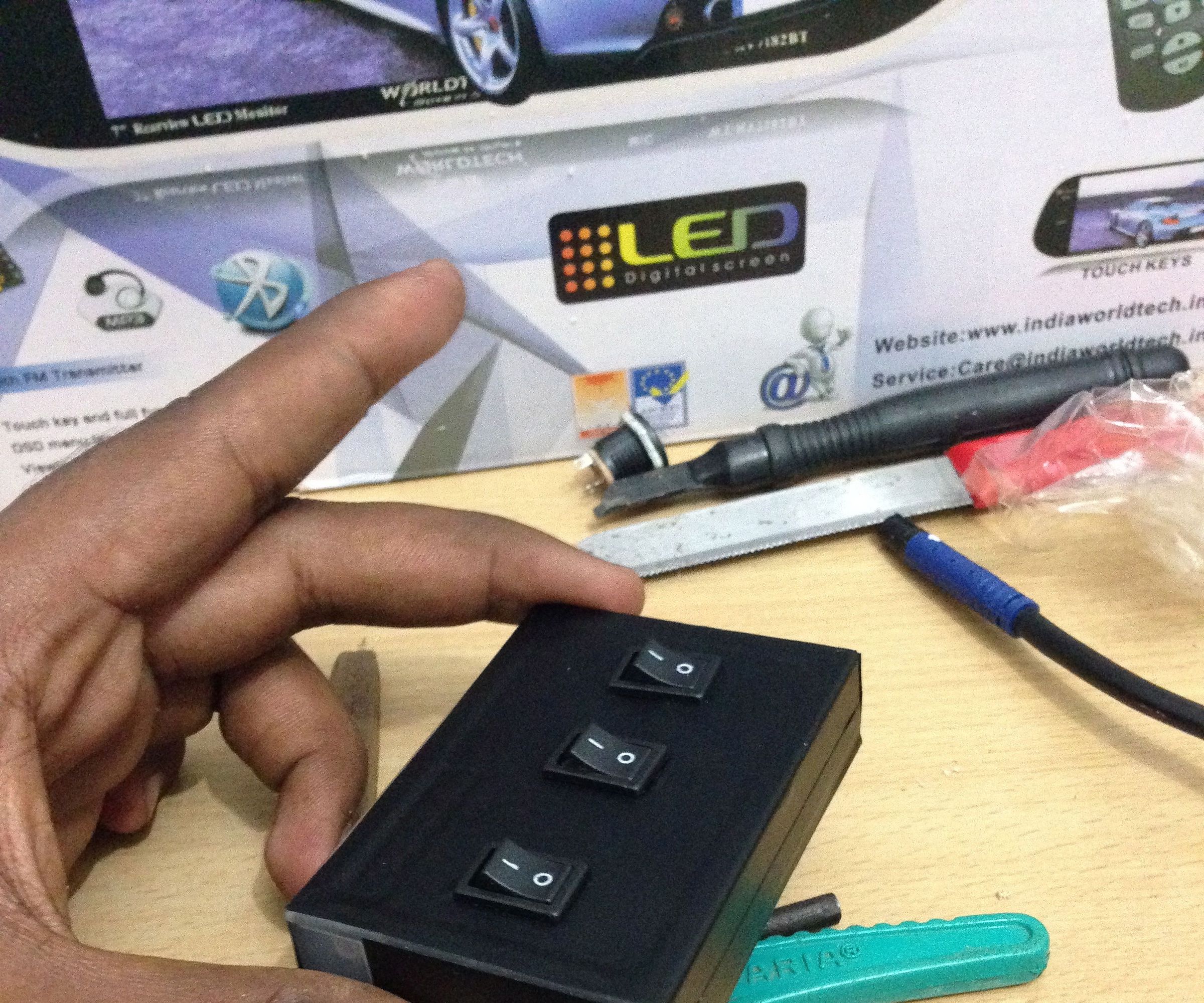 DIY guide for Simple Small Switch Box for Electronic Projects DIY-Mini DV Cassette Hack with step-by-step instructions