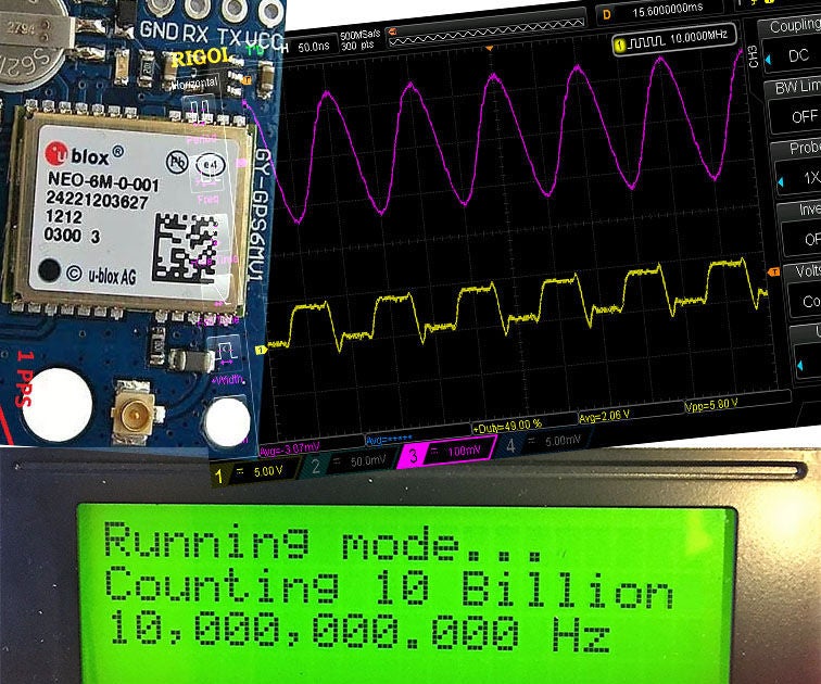 GPSDO YT, Disciplined Oscillator 10Mhz Reference Frequency. Low Cost