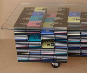 a floppy disk coffee table DIY Project DIY Project Image