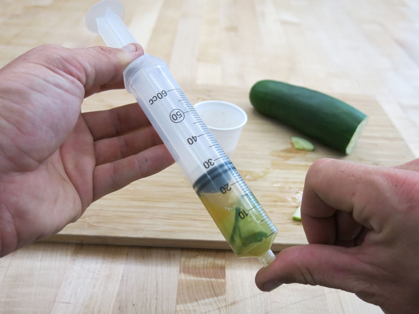 Instant Pickles! (30 Second Vacuum Pickles!) 5 Steps (with Pictures