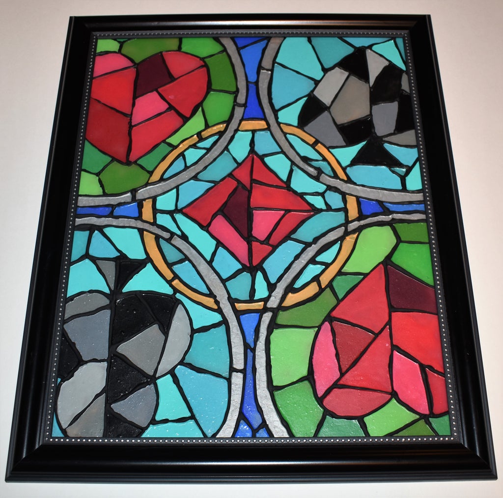 Easy Faux Stained Glass 8 Steps With Pictures Instructables Easy Faux Stained Glass 8 Steps With Pictures Instructables