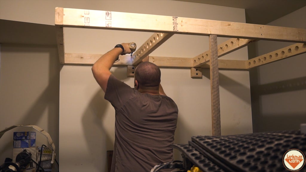 Floating Garage Storage Loft & Clamp Rack : 9 Steps (With Pictures) -  Instructables