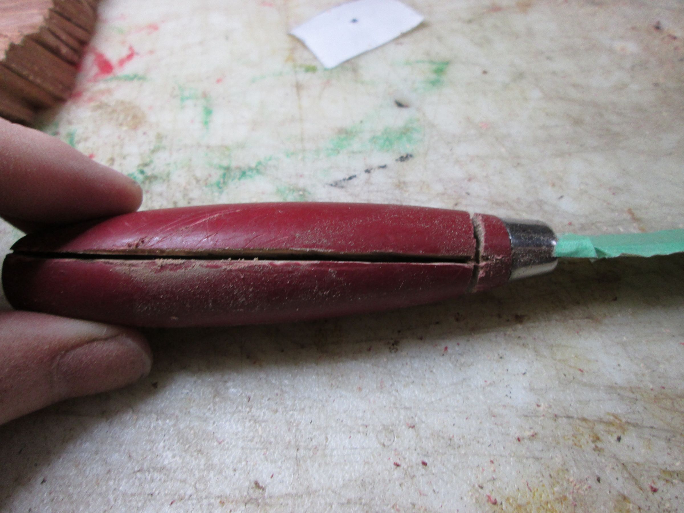 Stacked Leather Knife Handle 8 Steps (with Pictures) Instructables