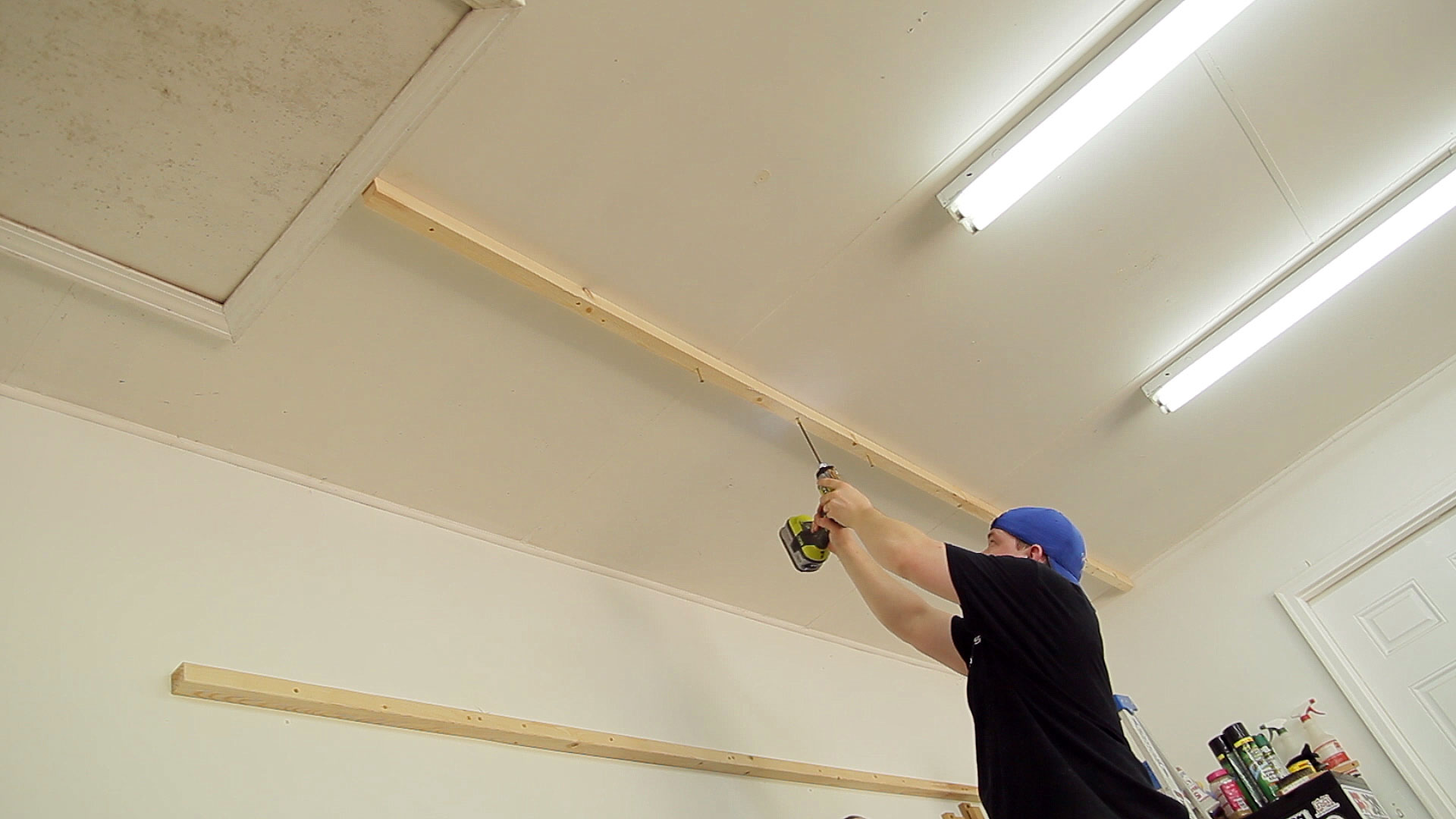 Wasted Space High Garage Storage Shelves 8 Steps With Pictures Instructables