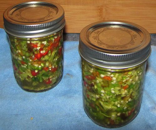 "Hellish" Hot Pepper Relish