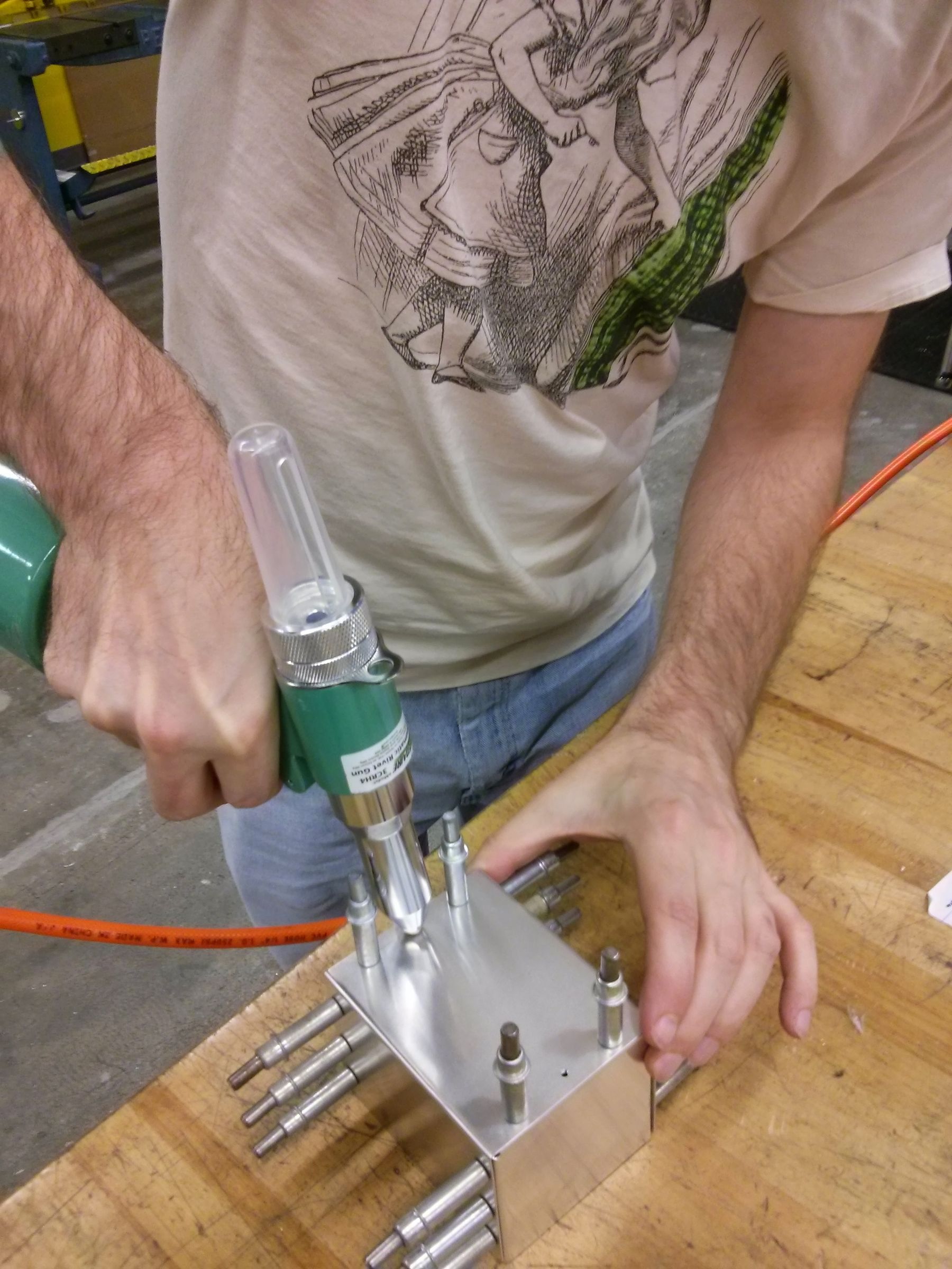 A Riveted Metal Box With Lid 11 Steps Instructables