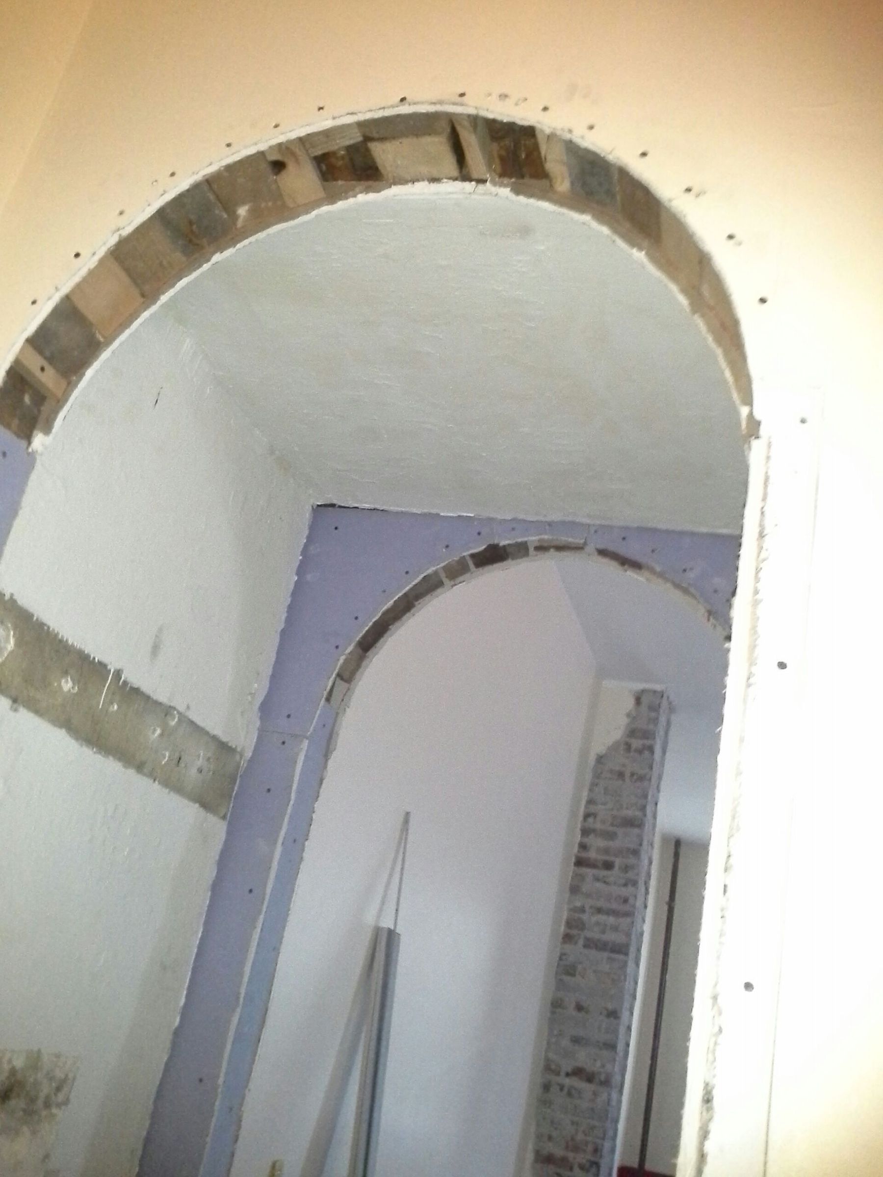 Drywall Arch 7 Steps Instructables