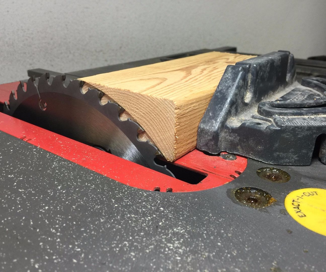 Tune Up Your Table Saw With a 2x4 9 Steps (with Pictures) Instructables