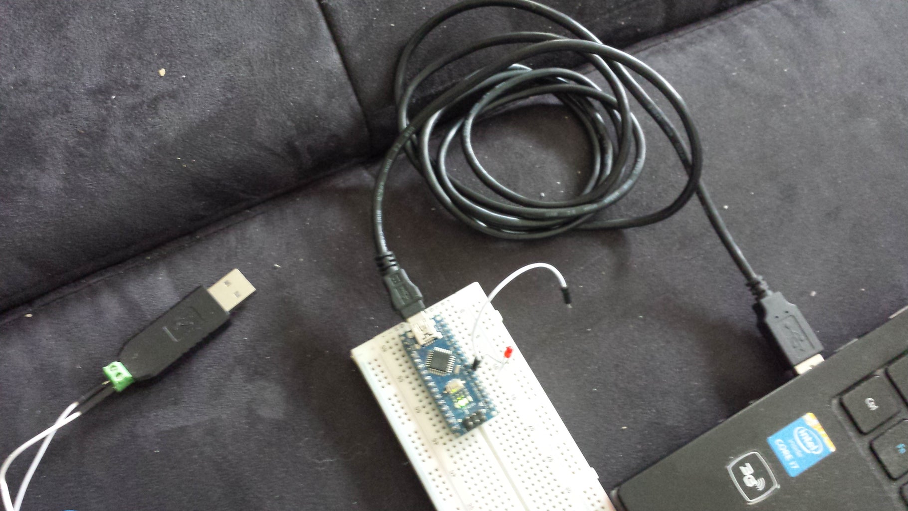 Modbus Mach3 to Arduino(no Additional Hardware) + Brain Setup : 12 ...