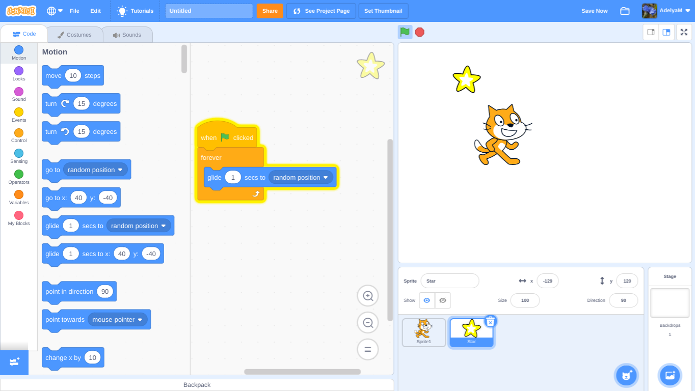 Chase Game Tutorial in Scratch : 4 Steps - Instructables