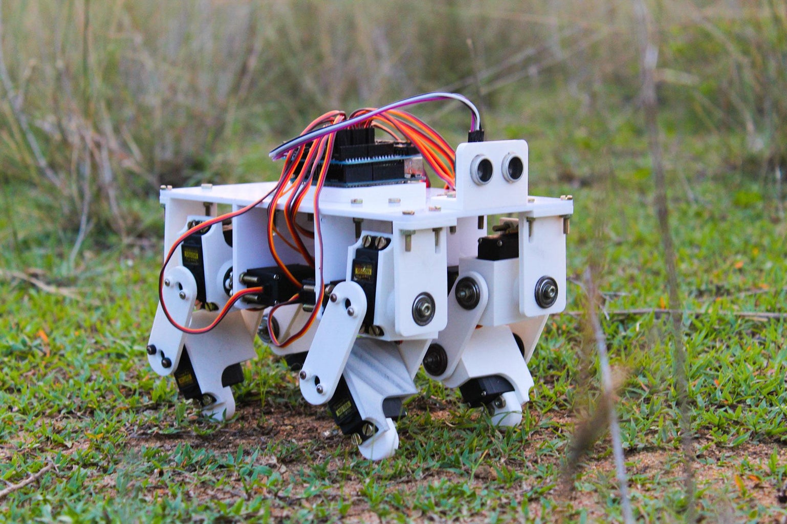 3D Printed Arduino Powered Quadruped Robot : 13 Steps (with Pictures ...
