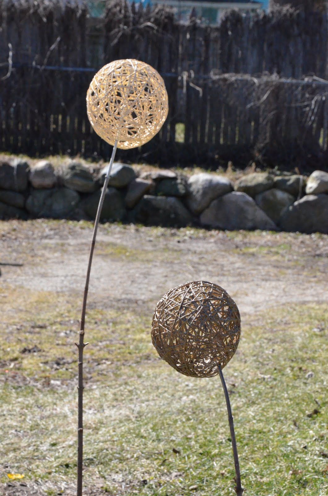 Hanging Yarn Ball Art 7 Steps (with Pictures) Instructables