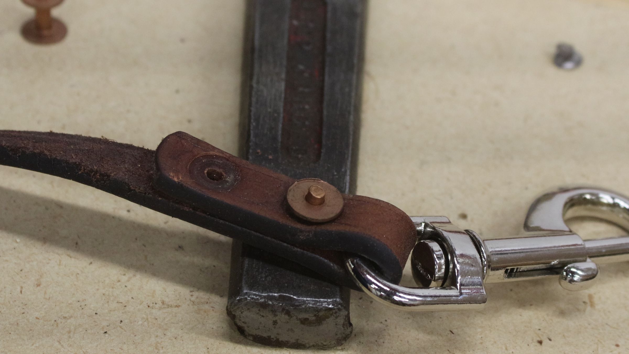 How to Replace the Clasp on a Leather Dog Leash 4 Steps Instructables