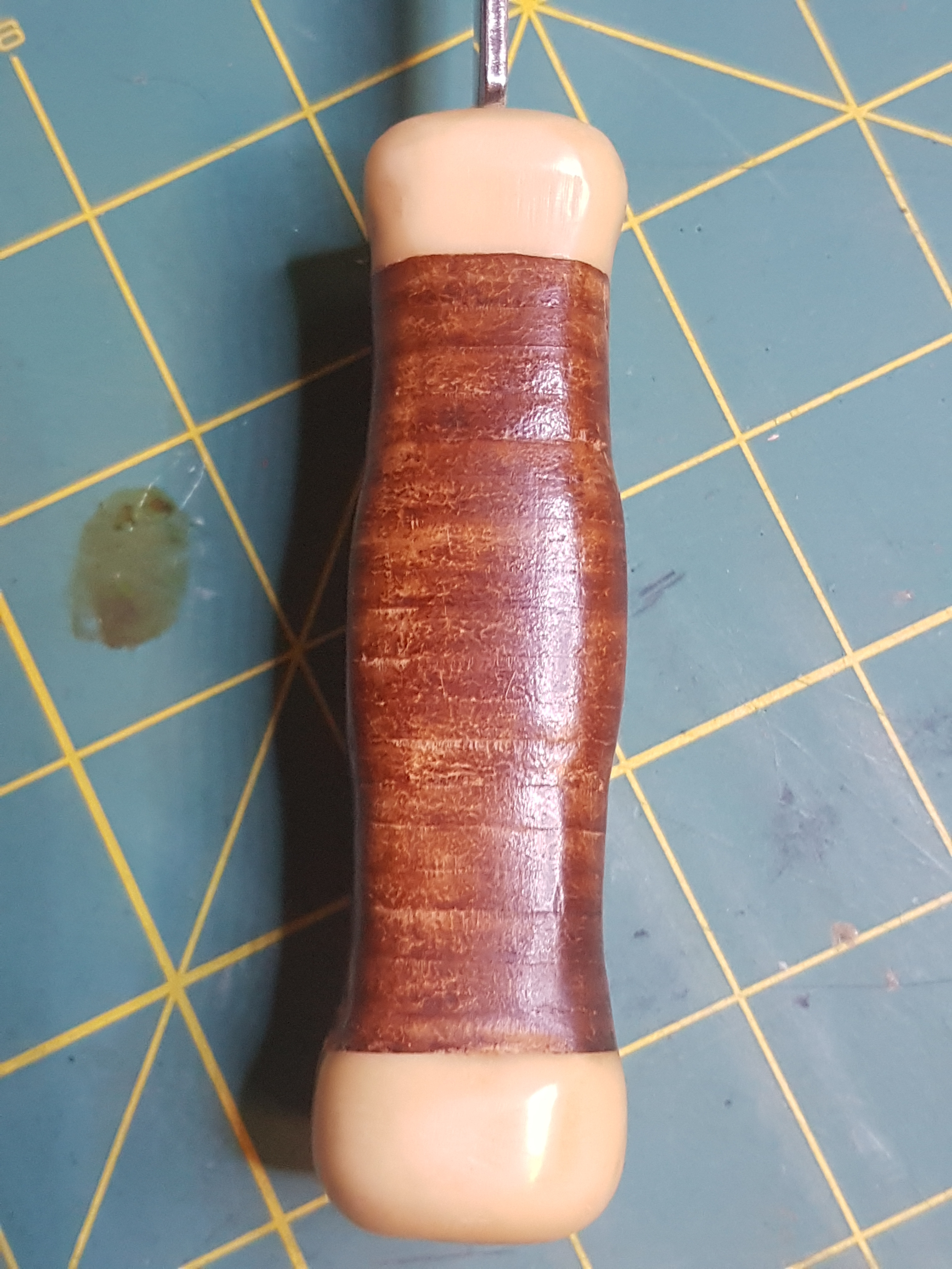 Stacked Leather Knife Handle 8 Steps (with Pictures) Instructables