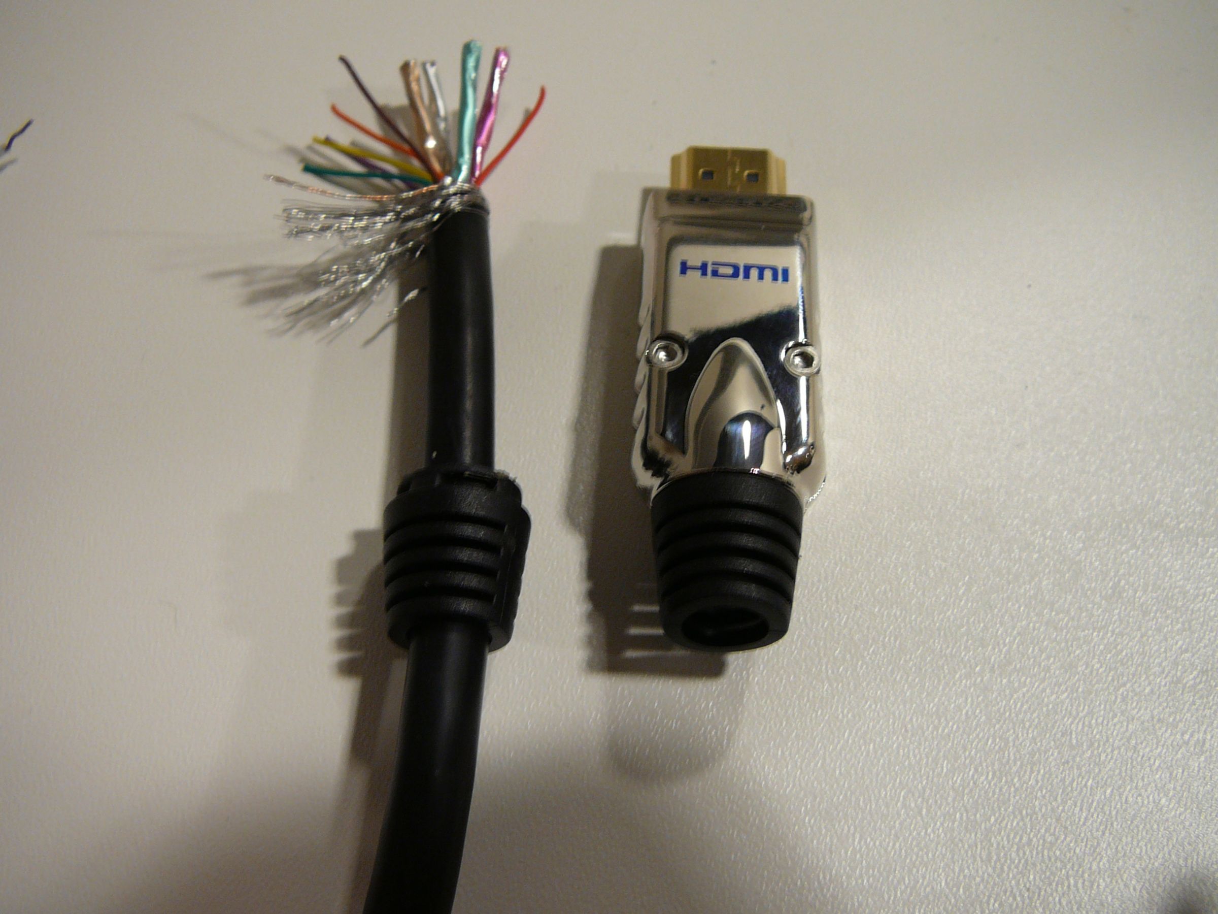Repair a Hdmi Cable 6 Steps (with Pictures) Instructables