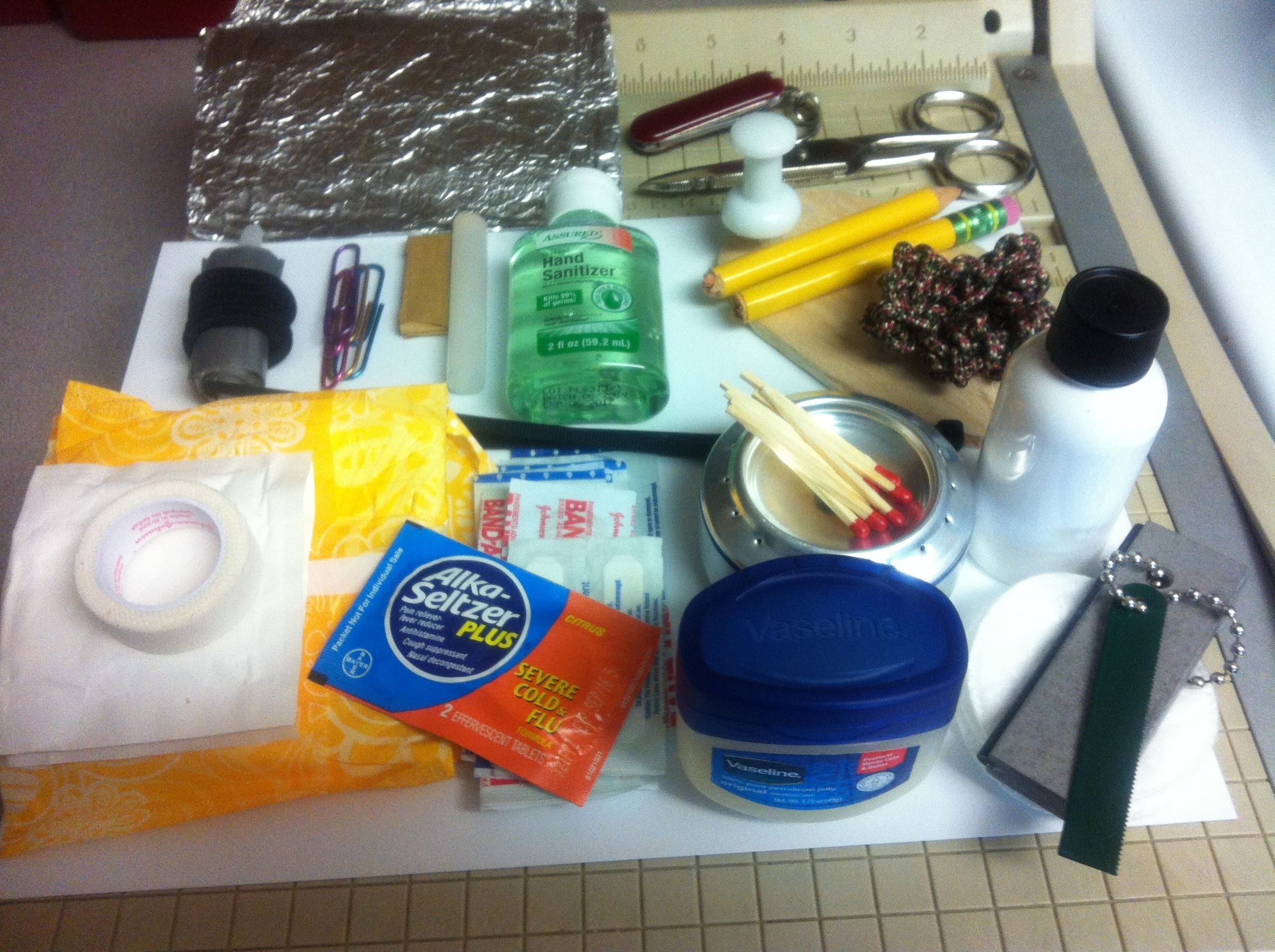 DIY First Aid Kit 15 Steps Instructables