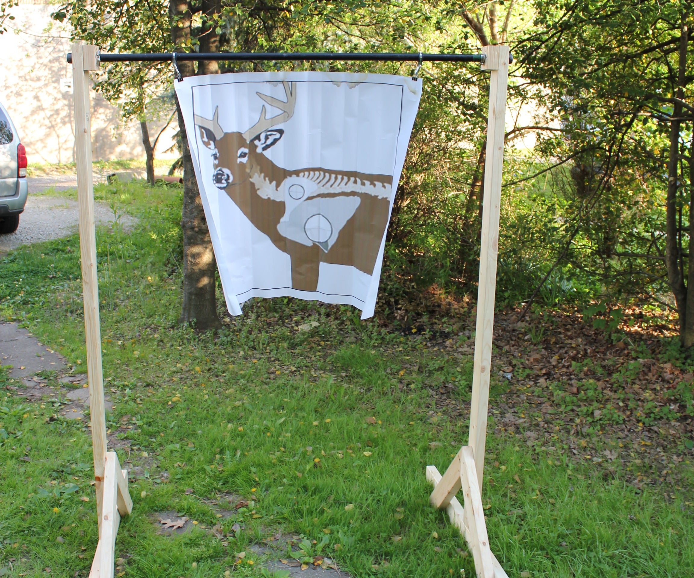 Collapsable Archery Target Stand 4 Steps With Pictures Instructables