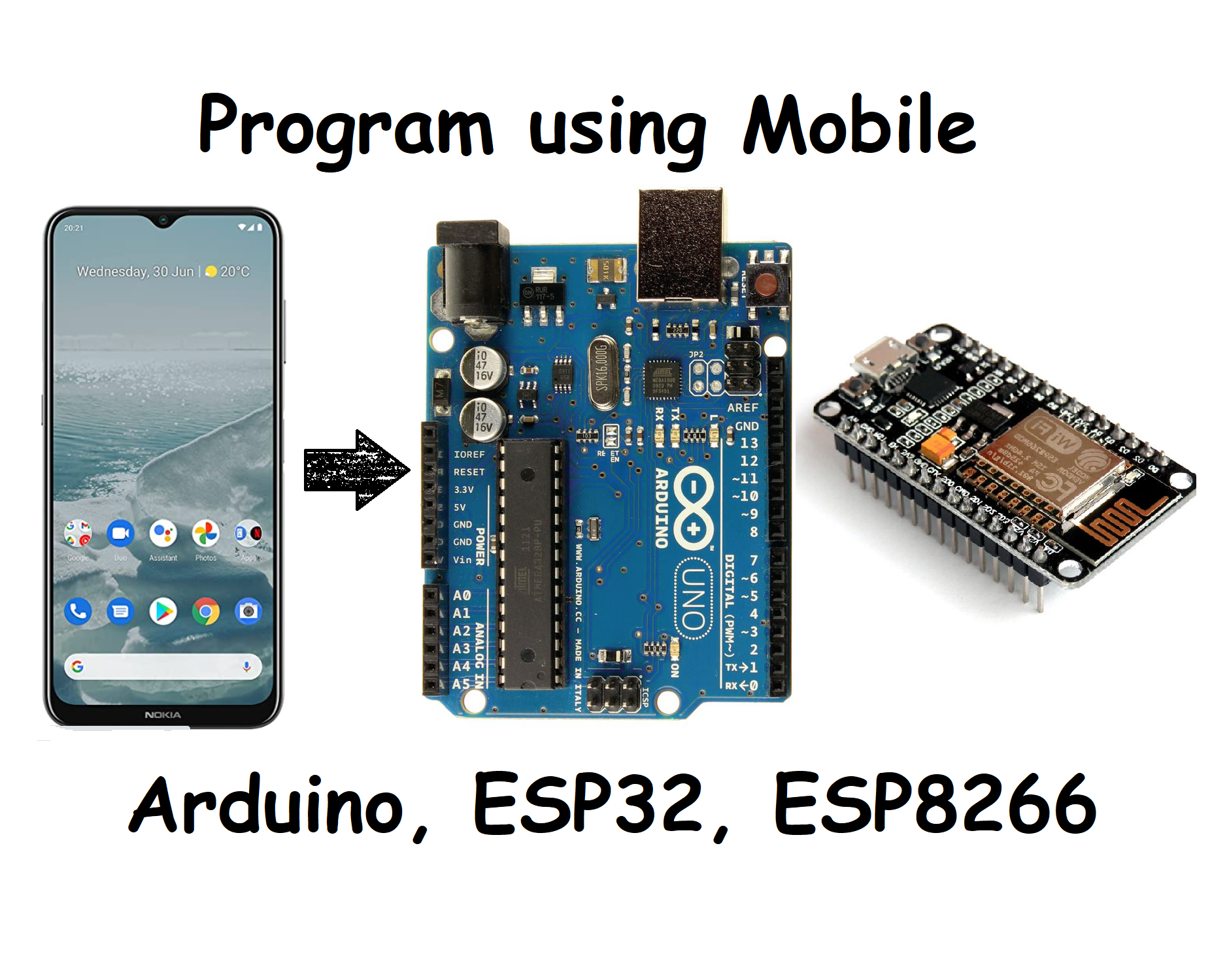 How to Program Arduino and ESP Using Mobile Device : 12 Steps ...