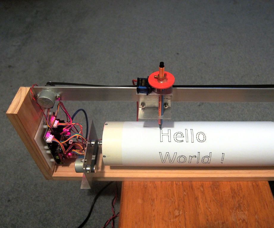 CNC Drum Plotter