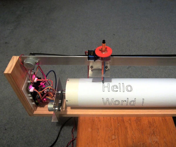 CNC Drum Plotter