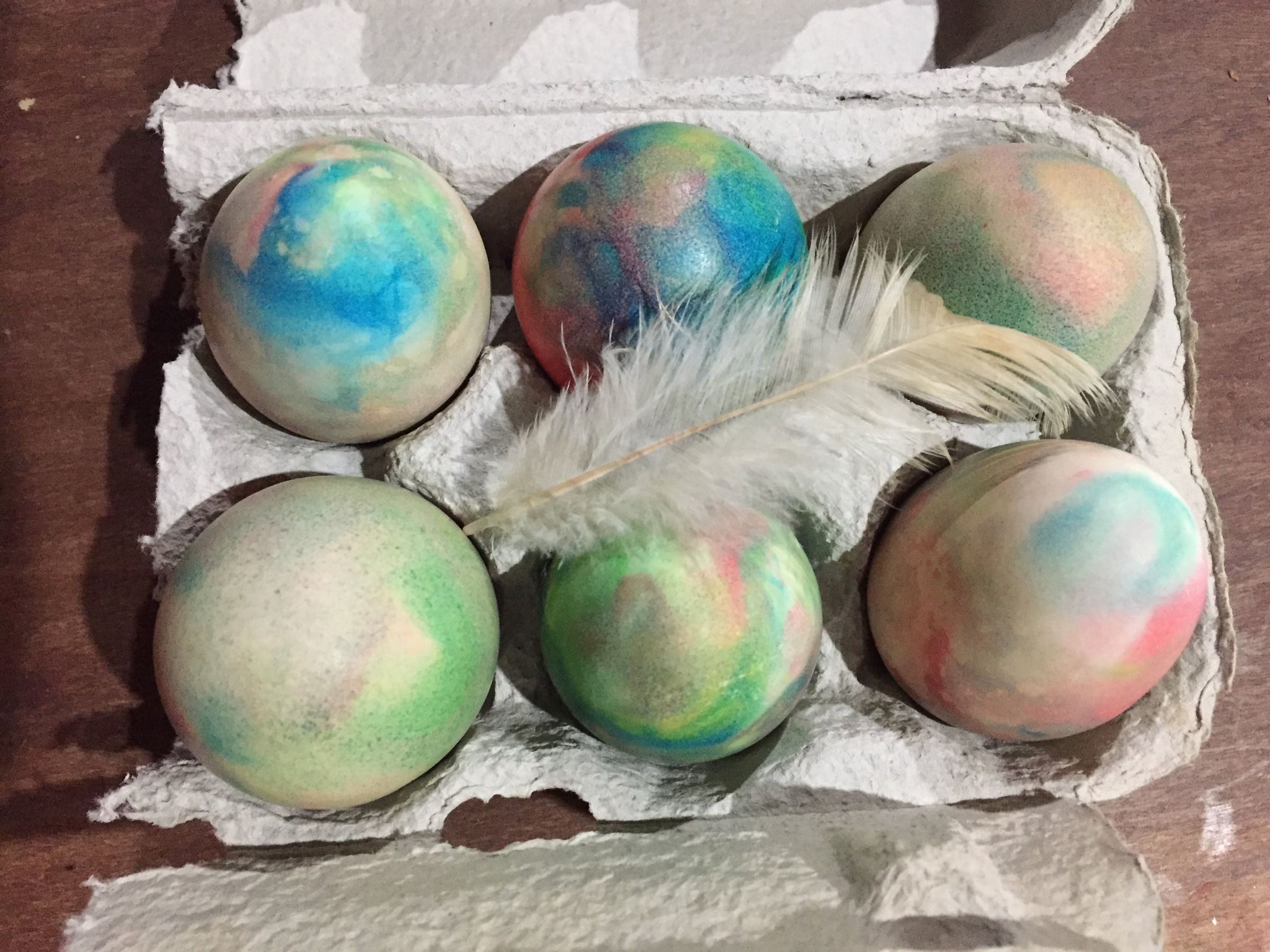 Shaving Cream Dyed Easter Eggs 7 Steps (with Pictures) Instructables