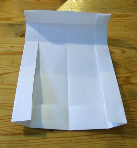 x 15cm envelope from an a4 paper